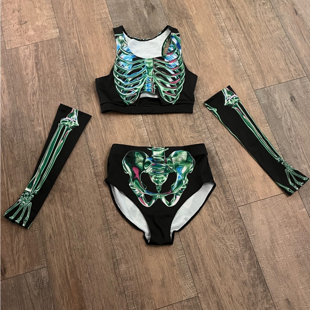 Devil Walking rave outfit